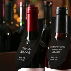 10 Ardoises TAG Flexible Bouteille -Déco Bistro Pas Cher Magasin 10 ardoises tag flexible bouteille 3