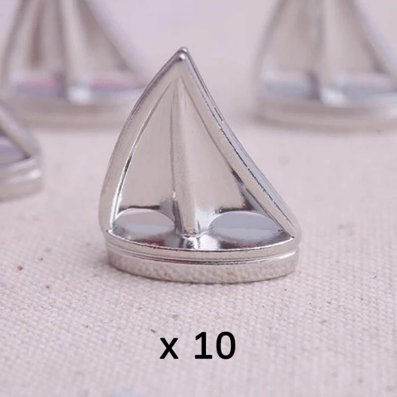 10 Porte-numéros De Table Thème Mer - Marque-place Bateau 2 10 Porte-numéros De Table Thème Mer - Marque-place Bateau – Image 2