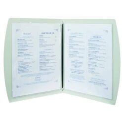 10 Protège-menus Rio Blanc 7 10 Protège-menus Rio Blanc -Déco Bistro Pas Cher Magasin 10 protege menus rio blanc 2