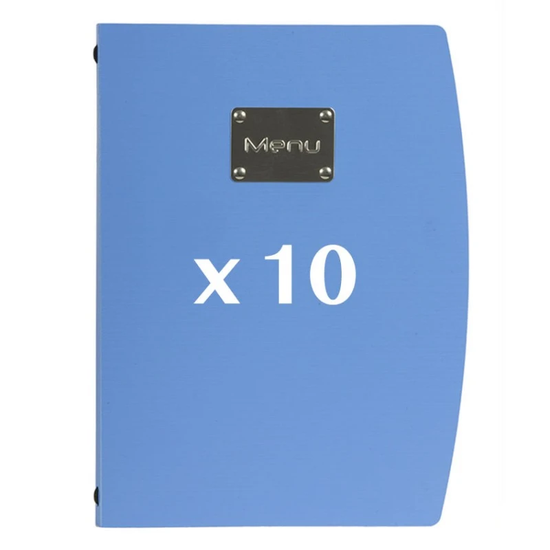 10 Protège-menus Rio Bleu 1 10 Protège-menus Rio Bleu