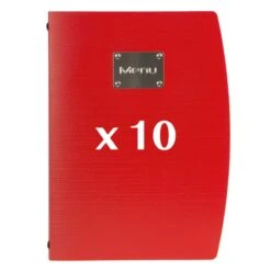 10 Protège-menus Rio Rouge 9 10 Protège-menus Rio Rouge -Déco Bistro Pas Cher Magasin 10 protege menus rio rouge 4