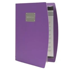 10 Protège-menus Rio Violet -Déco Bistro Pas Cher Magasin 10 protege menus rio violet 2