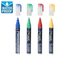 4 Feutres Craie Couleur Waterproof 2-6 Mm