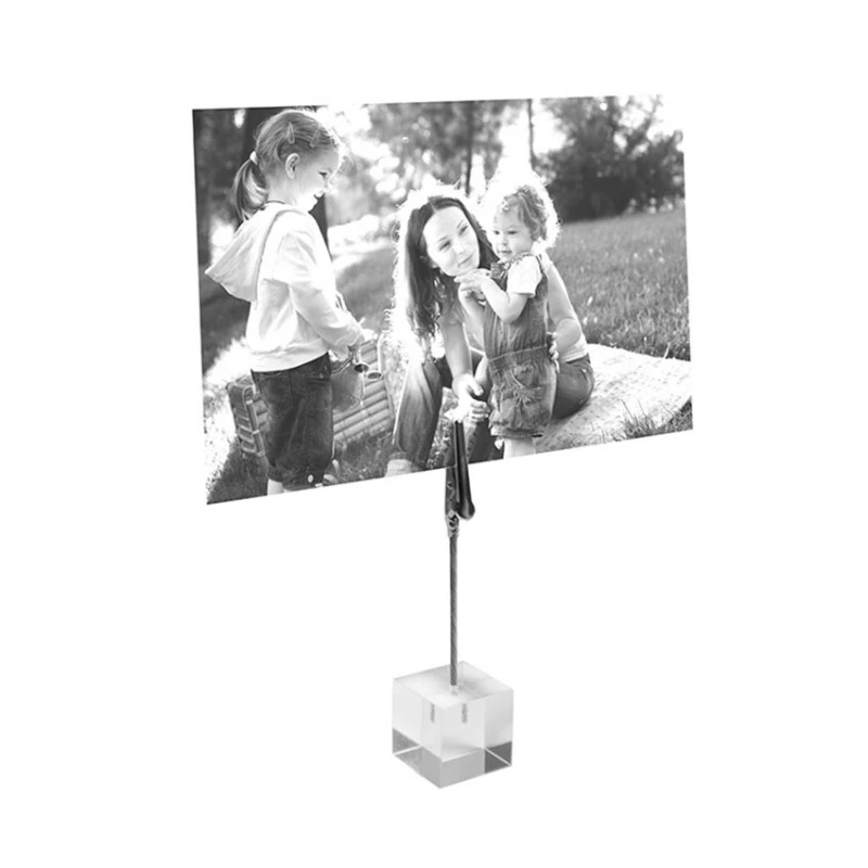 6 Supports Cube Plexi Pour Ardoise TAG 5 6 Supports Cube Plexi Pour Ardoise TAG – Image 5