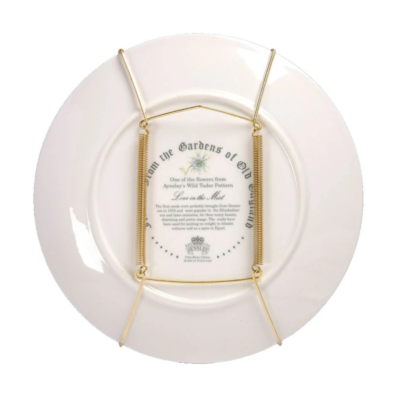 9 à 13 Cm : Crochet Laiton Pour Assiette 2 9 à 13 Cm : Crochet Laiton Pour Assiette – Image 2