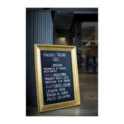 Ardoise Murale Dorée -Déco Bistro Pas Cher Magasin ardoise murale doree 3