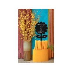 Ardoise Silhouette Murale Fleur