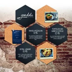 Ardoises Murale Silhouette Hexagon 7 Ardoises Murale Silhouette Hexagon -Déco Bistro Pas Cher Magasin ardoises murale silhouette hexagon 2