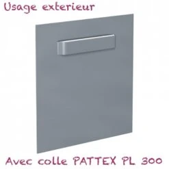 Attache Extérieure Dibond 70 X 70 Mm : Max 10 Kg
