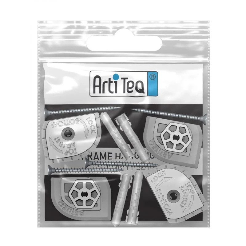 Back Frame Security Clip · 4 Clips - 4 Chevilles - 4 Vis 1 Back Frame Security Clip · 4 Clips - 4 Chevilles - 4 Vis