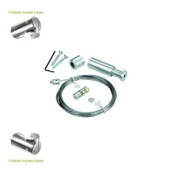 Câble Mur-Mur Orientable 5 Câble Mur-Mur Orientable -Déco Bistro Pas Cher Magasin cable mur mur orientable 2