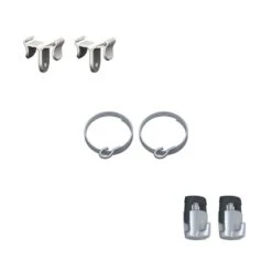 Ceiling Clamper + Câbles + Crochets H100 : Solution Pour Fixation Suspendue Pour Faux Plafond