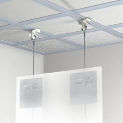Ceiling Clamper + Câbles + Crochets H100 : Solution Pour Fixation Suspendue Pour Faux Plafond 9 Ceiling Clamper + Câbles + Crochets H100 : Solution Pour Fixation Suspendue Pour Faux Plafond -Déco Bistro Pas Cher Magasin ceiling clamper cables crochets h100 solution pour fixation suspendue pour faux plafond 3