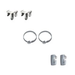 Ceiling Clamper + Câbles + Crochets H50 : Solution Pour Fixation Suspendue Pour Faux Plafond