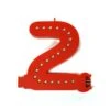 Chiffre 2 Smart LED - Chiffre Couleur Rouge Pour Enseigne Lumineuse LED