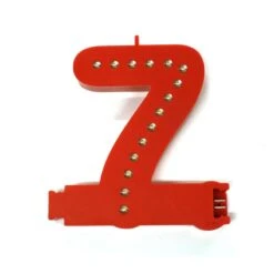 Chiffre 7 Smart LED - Chiffre Couleur Rouge Pour Enseigne Lumineuse LED