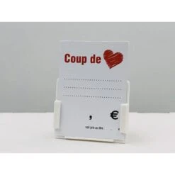 CLIPOCOL Couleur Blanc - Système D'identification Pour Bouteilles Debout -Déco Bistro Pas Cher Magasin clipocol couleur blanc systeme d identification pour bouteilles debout 2