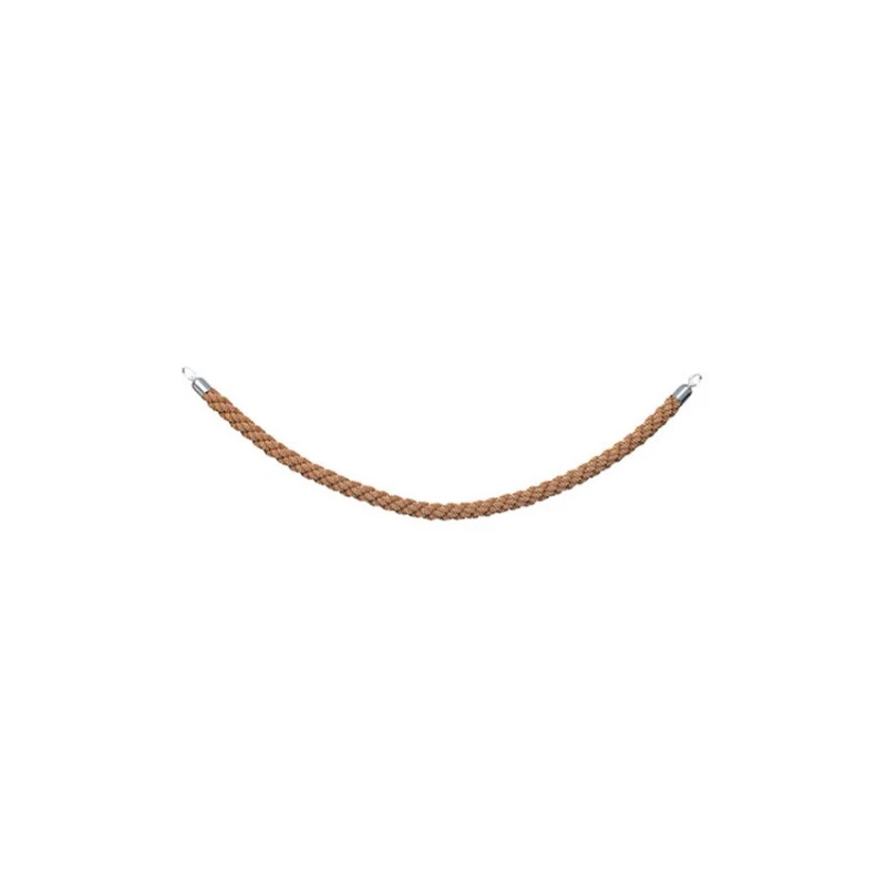 Corde Tressée Bronze Embout Chromé 2 Corde Tressée Bronze Embout Chromé – Image 2