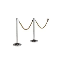 Corde Tressée Bronze Embout Chromé 5 Corde Tressée Bronze Embout Chromé -Déco Bistro Pas Cher Magasin corde tressee bronze embout chrome 2