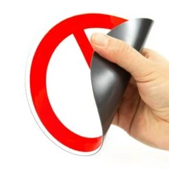 Disque Magnétique Interdiction De Fumer -Déco Bistro Pas Cher Magasin disque magnetique interdiction de fumer 1