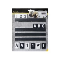 Etagère Lettre Noir 1 M Avec 169 Lettres -Déco Bistro Pas Cher Magasin etagere lettre noir 1 m avec 169 lettres 4