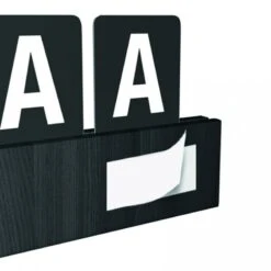 Etagère Lettre Noir 1 M Avec 169 Lettres -Déco Bistro Pas Cher Magasin etagere lettre noir 1 m avec 169 lettres 5