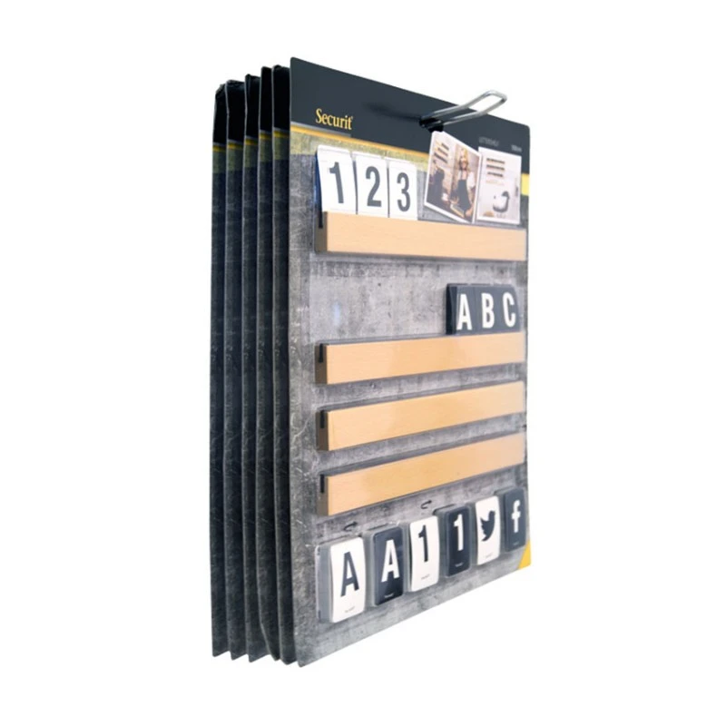 Etagère Lettre Teck 1 M Avec 169 Lettres 2 Etagère Lettre Teck 1 M Avec 169 Lettres – Image 2