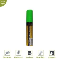 Feutre-craie Vert 7-15 Mm -Déco Bistro Pas Cher Magasin feutre craie vert 7 15 mm 1