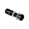 Fixation Enseigne Murale Vissée - Entretoise Murale Noire Vissée FIX-VN1 Ø 13 Mm / L 17 Mm
