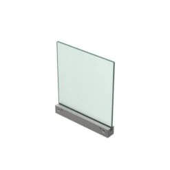 Fixation Murale Percée Pour Panneau Signalétique Max 8mm - Longueur 180mm