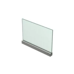 Fixation Murale Percée Pour Panneau Signalétique Max 8mm - Longueur 280mm