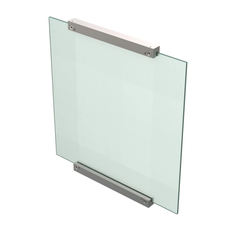 Fixation Murale Percée Pour Panneau Signalétique Max 8mm - Longueur 280mm 4 Fixation Murale Percée Pour Panneau Signalétique Max 8mm - Longueur 280mm – Image 4