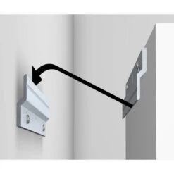 Fixation Murale Z-BAR - 1000 Mm -Déco Bistro Pas Cher Magasin fixation murale z bar 1000 mm 2