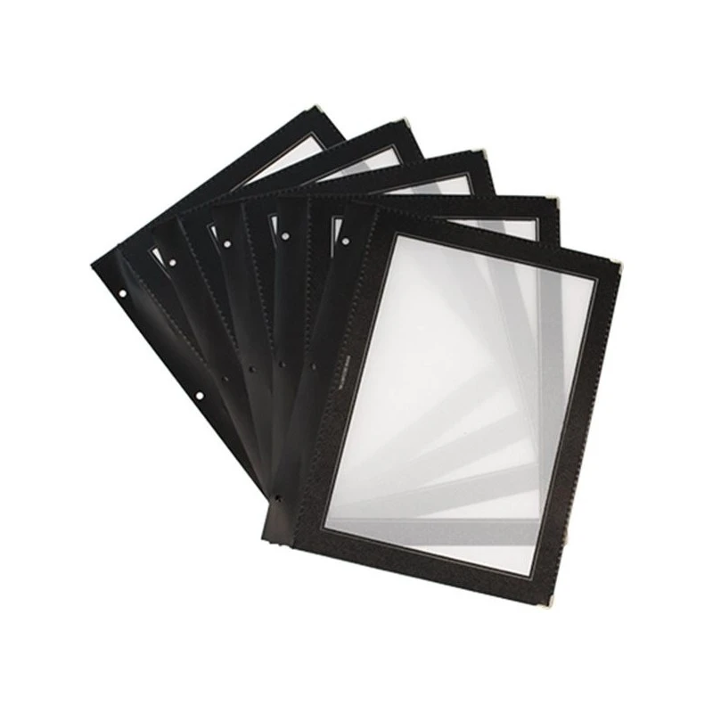 Inserts Protège-menus Wood A5 1 Inserts Protège-menus Wood A5