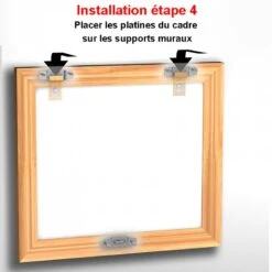 KIT Antivol Complet Pour Cadre Bois NEWLY -Déco Bistro Pas Cher Magasin kit antivol complet pour cadre bois newly 5