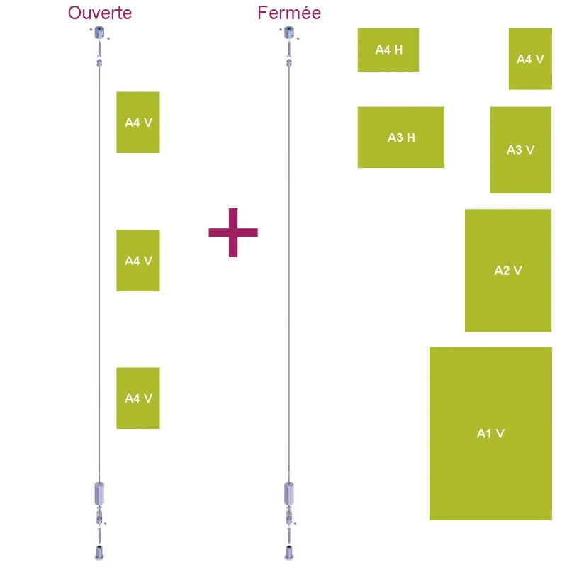 Kit Colonne Suspendu 1 Kit Colonne Suspendu