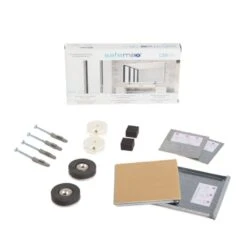 Kit De Fixation Murale Anti-mouvement Pour Miroir, Dibond, Signalétique - Charge Maxi 12 Kg - SAFEMAX