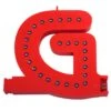 Lettre G Couleur Rouge à LED - Lettre Lumineuse Alphabet Smart LED Pour Enseigne Vitrine