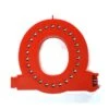 Lettre O Couleur Rouge à LED - Lettre Lumineuse Alphabet Smart LED Pour Enseigne Vitrine