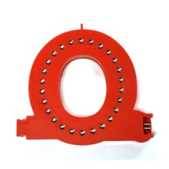 Lettre O Couleur Rouge à LED - Lettre Lumineuse Alphabet Smart LED Pour Enseigne Vitrine
