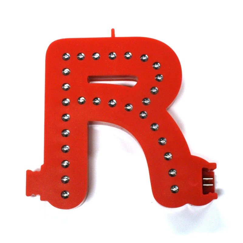 Lettre R Couleur Rouge à LED - Lettre Lumineuse Alphabet Smart LED Pour Enseigne Vitrine 1 Lettre R Couleur Rouge à LED - Lettre Lumineuse Alphabet Smart LED Pour Enseigne Vitrine