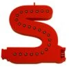 Lettre S Couleur Rouge à LED - Lettre Lumineuse Alphabet Smart LED Pour Enseigne Vitrine