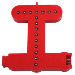 Lettre T Couleur Rouge à LED - Lettre Lumineuse Alphabet Smart LED Pour Enseigne Vitrine