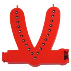 Lettre V Couleur Rouge à LED - Lettre Lumineuse Alphabet Smart LED Pour Enseigne Vitrine