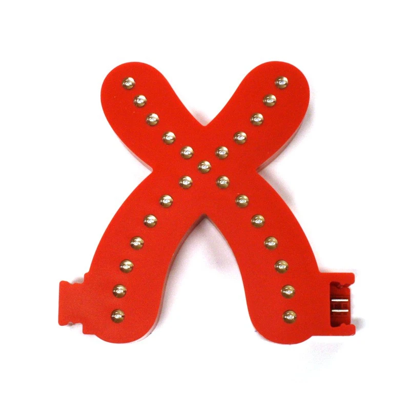 Lettre X Couleur Rouge à LED - Lettre Lumineuse Alphabet Smart LED Pour Enseigne Vitrine 1 Lettre X Couleur Rouge à LED - Lettre Lumineuse Alphabet Smart LED Pour Enseigne Vitrine