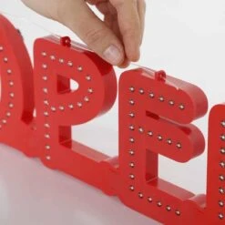 Lettre Y Couleur Rouge à LED - Lettre Lumineuse Alphabet Smart LED Pour Enseigne Vitrine -Déco Bistro Pas Cher Magasin lettre y couleur rouge a led lettre lumineuse alphabet smart led pour enseigne vitrine 5