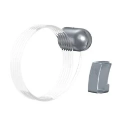 Lot 10 Kits Newly Solohanger Câble Perlon Slider Charge 4 Kg - Fixation Autonome Murale -Déco Bistro Pas Cher Magasin lot 10 kits newly solohanger cable perlon slider charge 4 kg fixation autonome murale 3