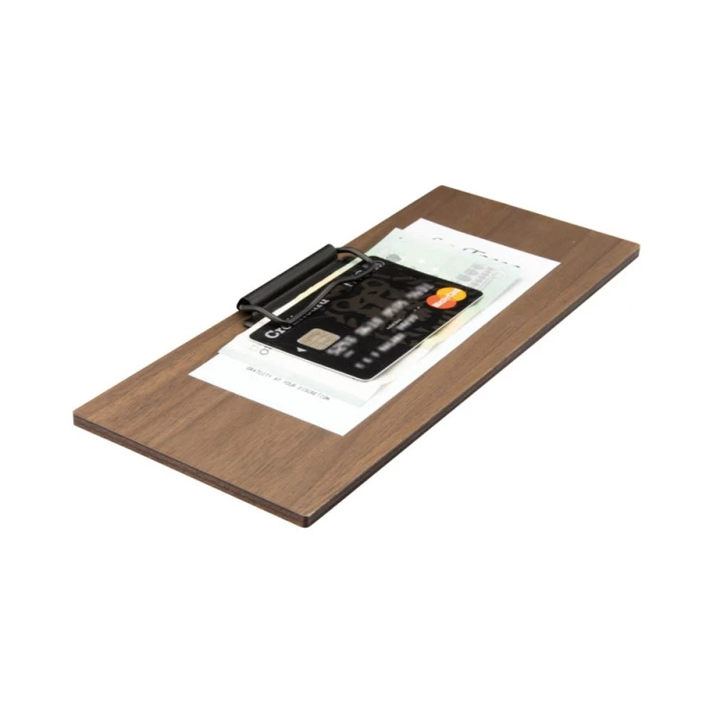 Lot 10 Porte Addition Avec Pince En Bois De Noyer Pour Hôtel Restaurant Brasserie 3 Lot 10 Porte Addition Avec Pince En Bois De Noyer Pour Hôtel Restaurant Brasserie – Image 3