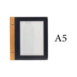 Lot 10 Protège-menus Bleu WOOD + 2 Inserts Format A5 Pour Hôtel Restaurant - Securit -Déco Bistro Pas Cher Magasin lot 10 protege menus bleu wood 2 inserts format a5 pour hotel restaurant securit 2