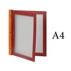 Lot 10 Protège-menus Bordeaux WOOD + 2 Inserts Format A4 Pour Hôtel Restaurant - Securit -Déco Bistro Pas Cher Magasin lot 10 protege menus bordeaux wood 2 inserts format a4 pour hotel restaurant securit 2